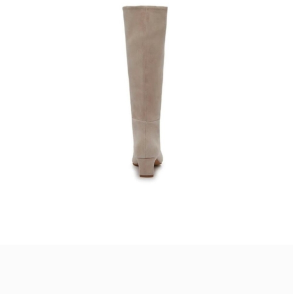 New! Steve Madden Dagne Boot Taupe Suede/Leather Woman's Knee High Boots Size8.5 - Picture 2 of 7